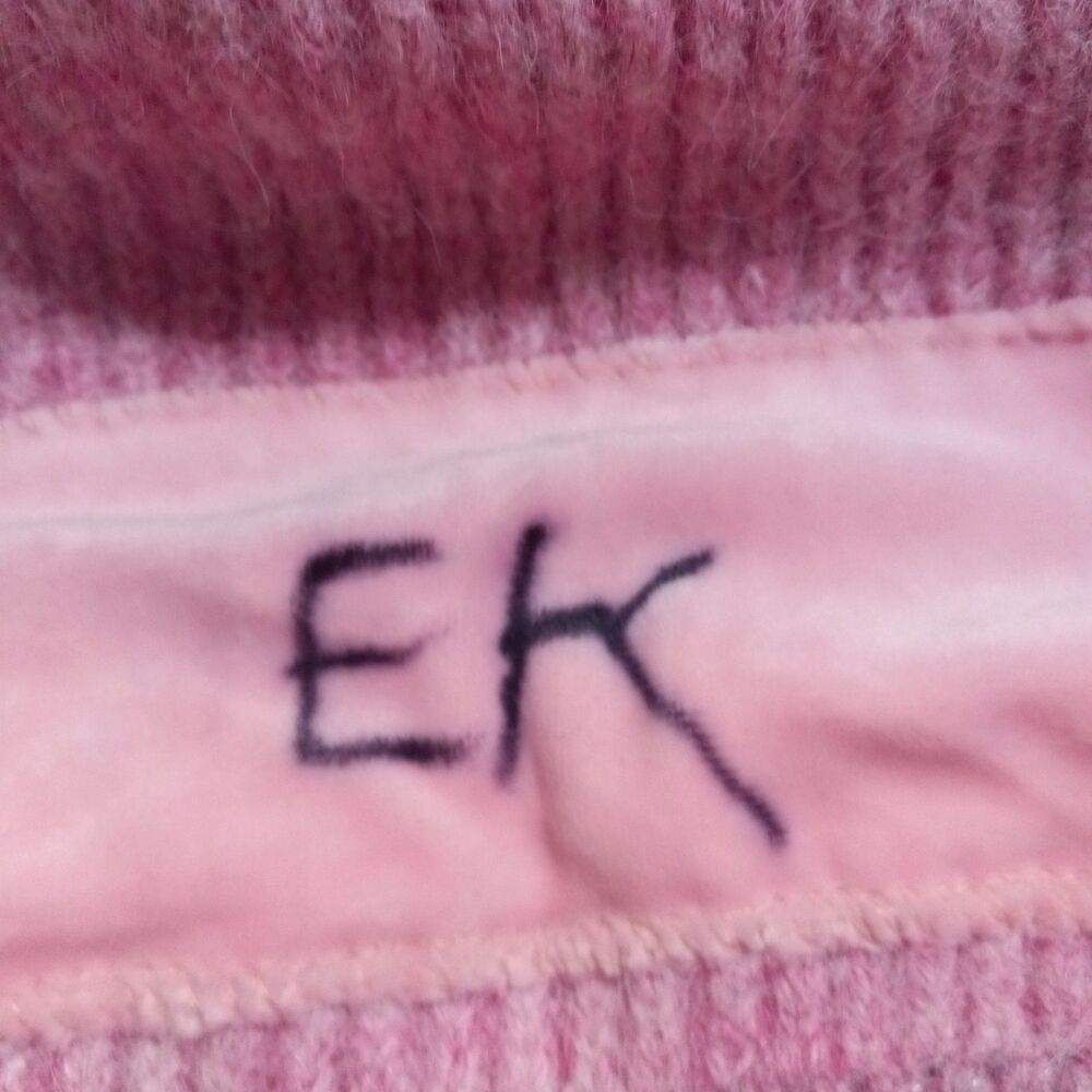 Morild Norway Eirin Lue Knit Beanie-One SIze-Reflective Thread-Heather Pink - Picture 8 of 8